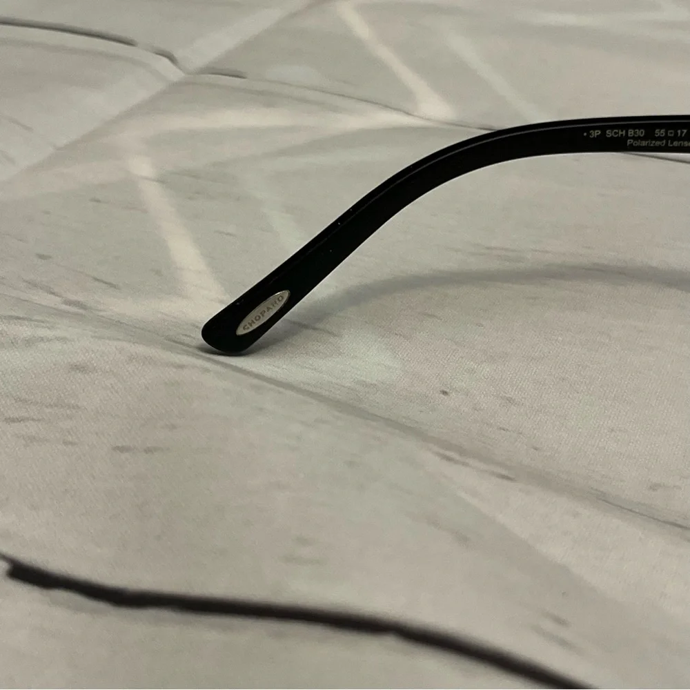 Shiny Nickel Silver Chopard SCH B30 579P Sunglasses